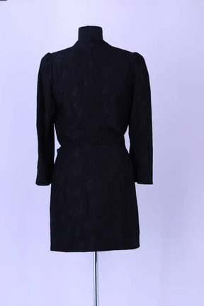 Robe Sandro Noir en Viscose