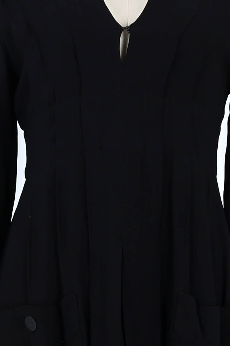 Robe Sandro Noir en Viscose