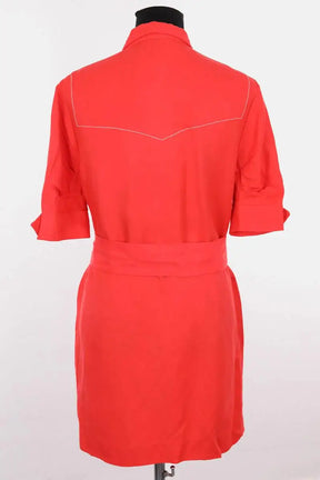 Robe Sandro Orange en Viscose