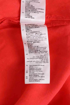 Robe Sandro Orange en Viscose