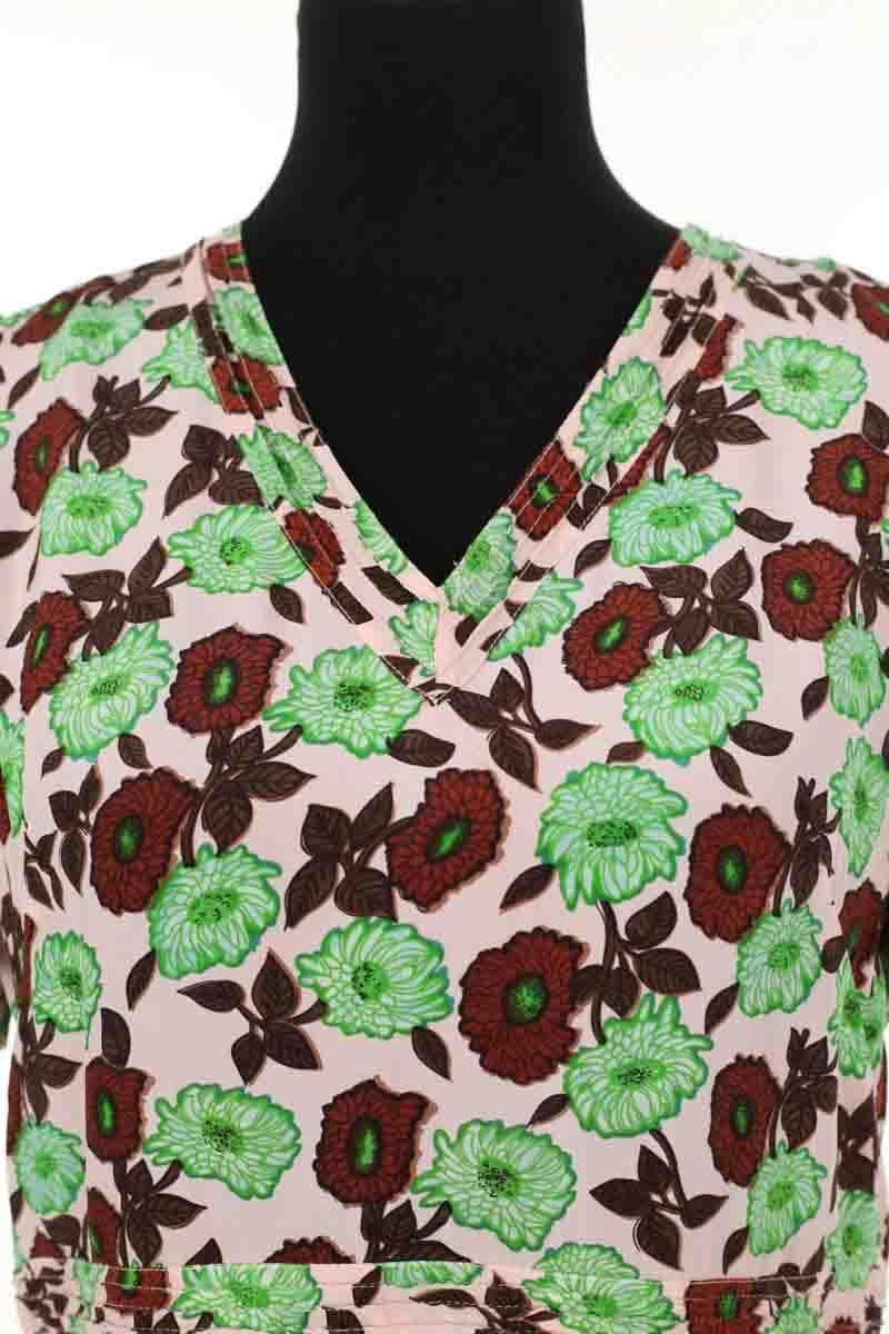Robe Sandro Rose en Soie