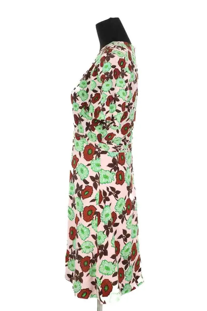 Robe Sandro Rose en Soie