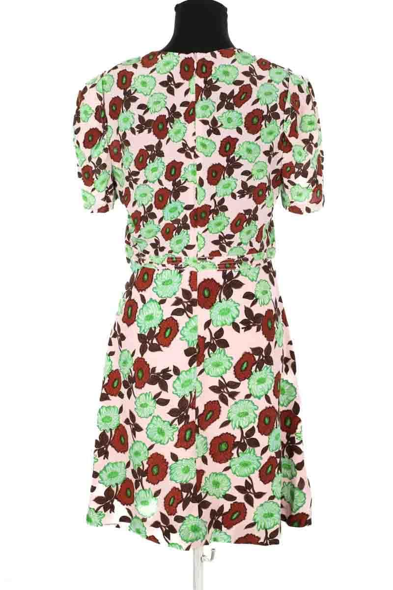 Robe Sandro Rose en Soie