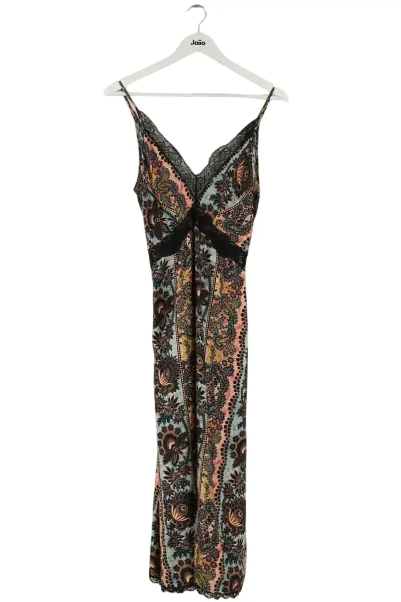 Robe Sandro Rose en Soie, taille S - Seconde Main
