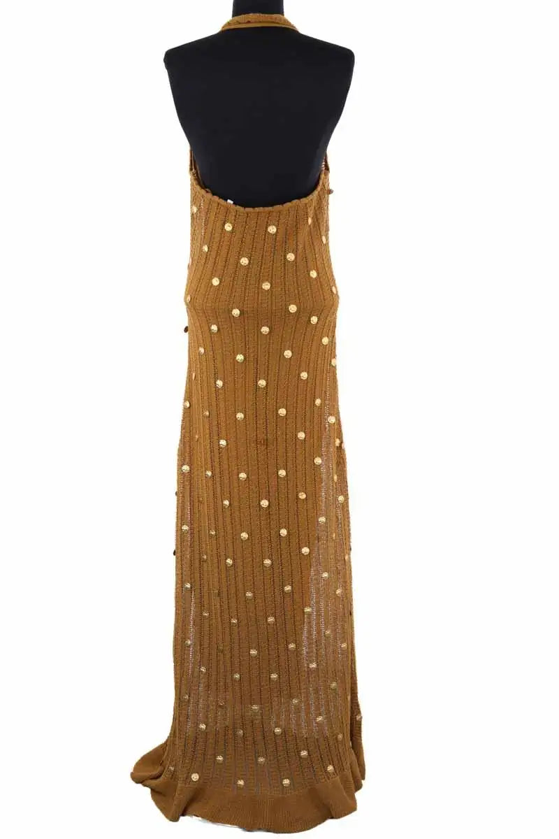 Robe Sandro Vert en Coton