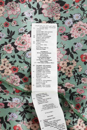 Robe Sandro Vert en Polyester