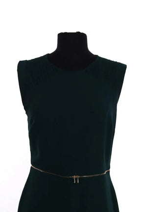 Robe Sandro Vert en Synthétique