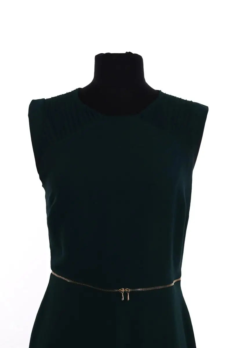 Robe Sandro Vert en Synthétique