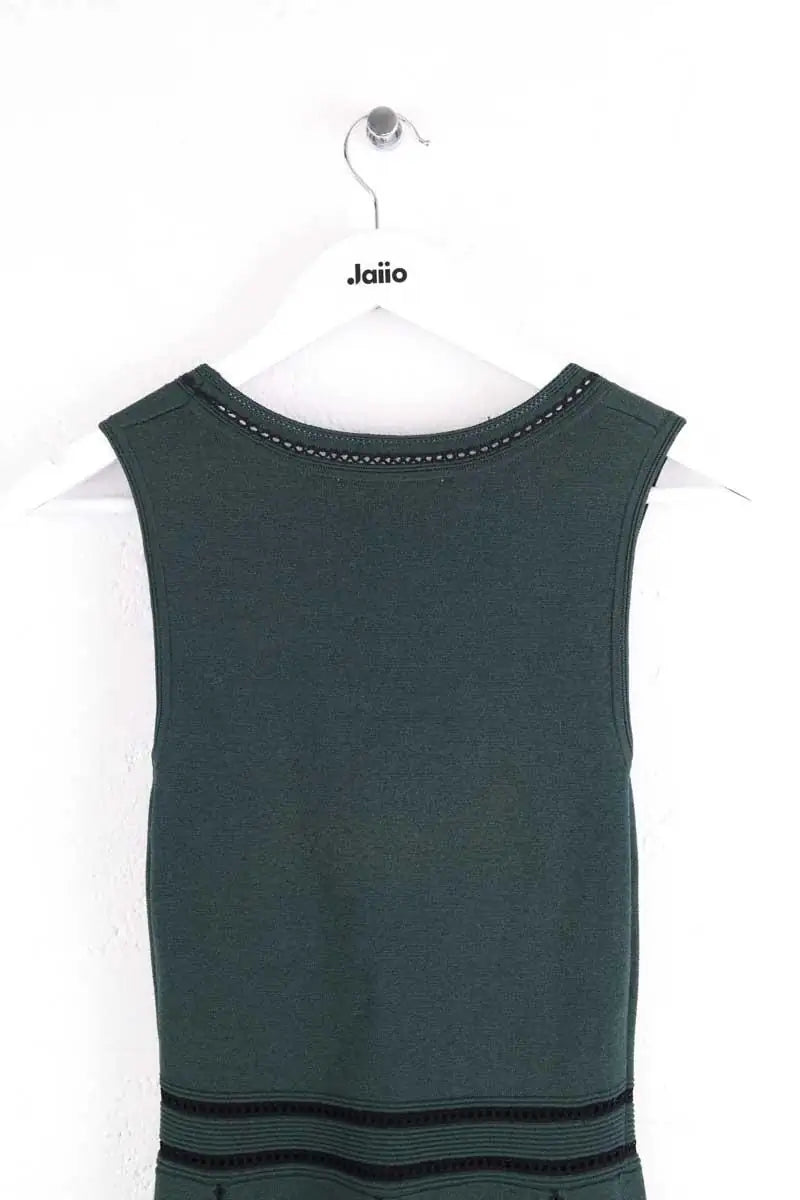 Robe Sandro Vert en Viscose