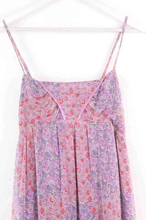 Robe Sandro Violet en Soie
