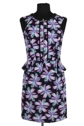 Robe Sandro Violet en Synthétique, taille S - Seconde Main