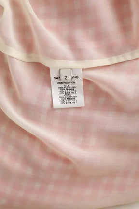 Robe Sandy Liang Rose en Polyester