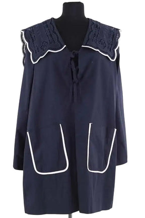 Robe Sea Marine en Coton, taille L - Seconde Main
