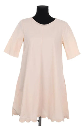 Robe See By Chloé Beige en Coton, taille M - Seconde Main