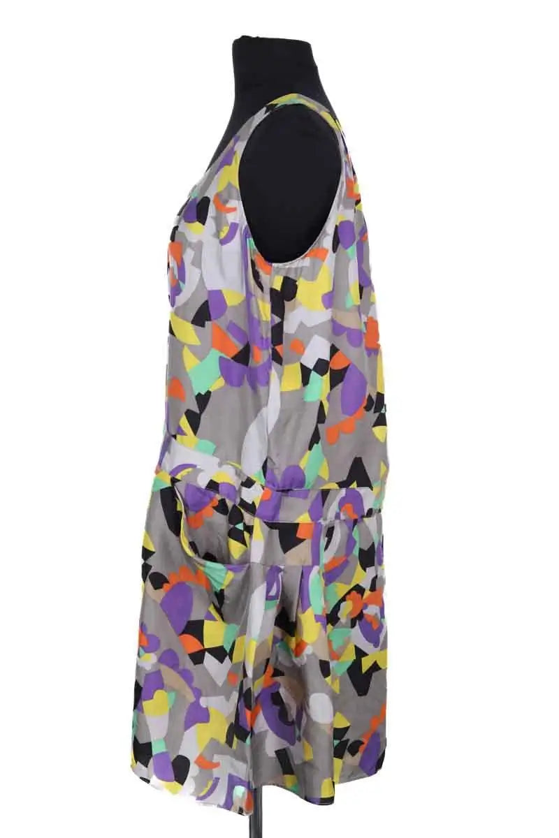 Robe See By Chloé Multicolore en Soie
