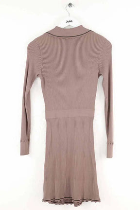 Robe Self-Portrait Violet en Coton