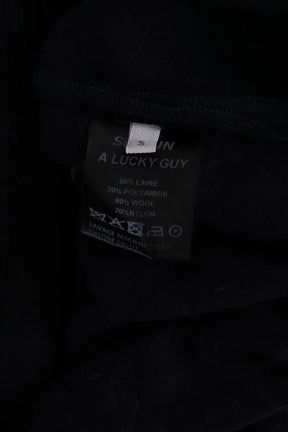 Robe Sessun A lucky guy Noir en Laine