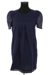 Robe Sessun Amistad Marine en Coton, taille L - Seconde Main