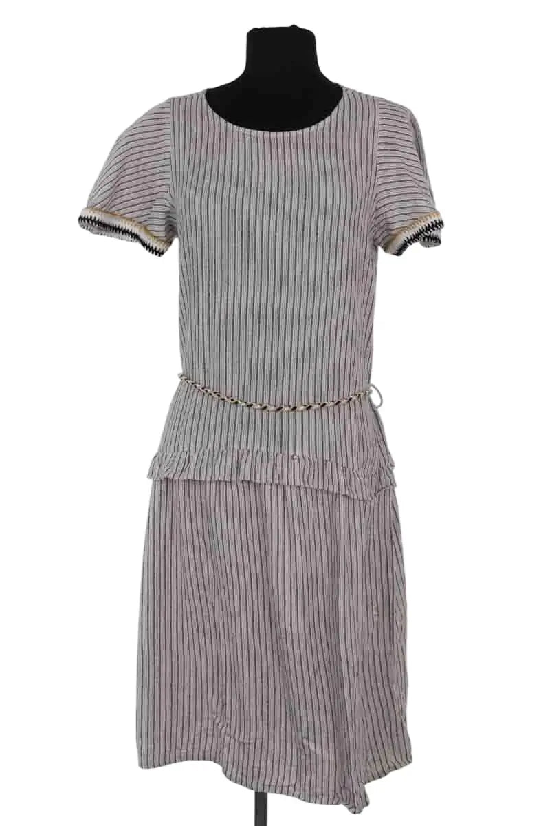 Robe Sessun Blanc en Coton, taille M - Seconde Main