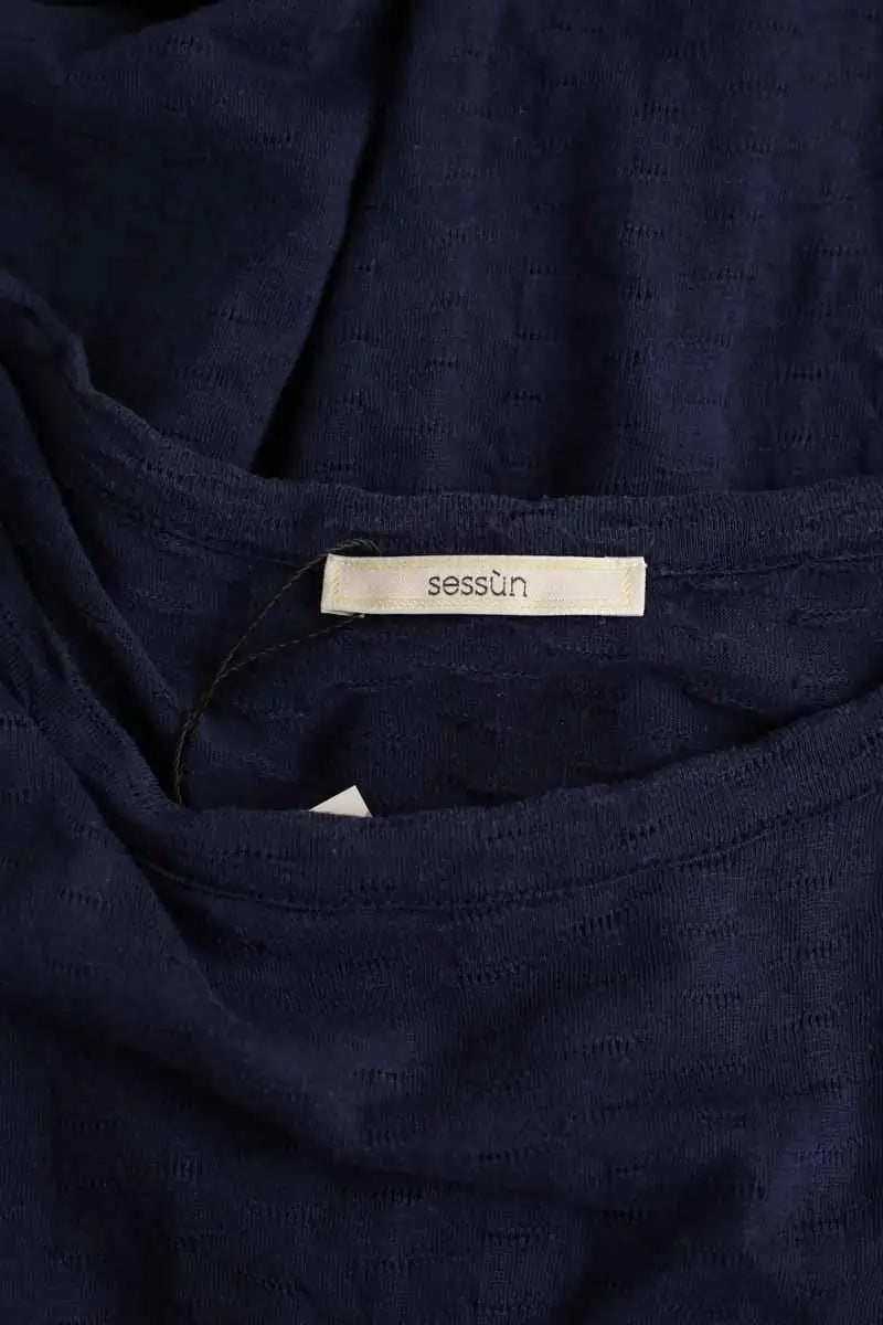 Robe Sessun Bleu en Synthétique
