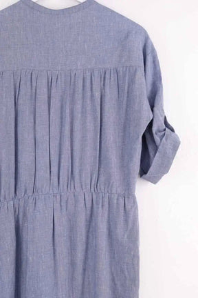 Robe Sessun Bleu en Viscose