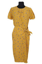 Robe Sessun Camel en Coton, taille S - Seconde Main