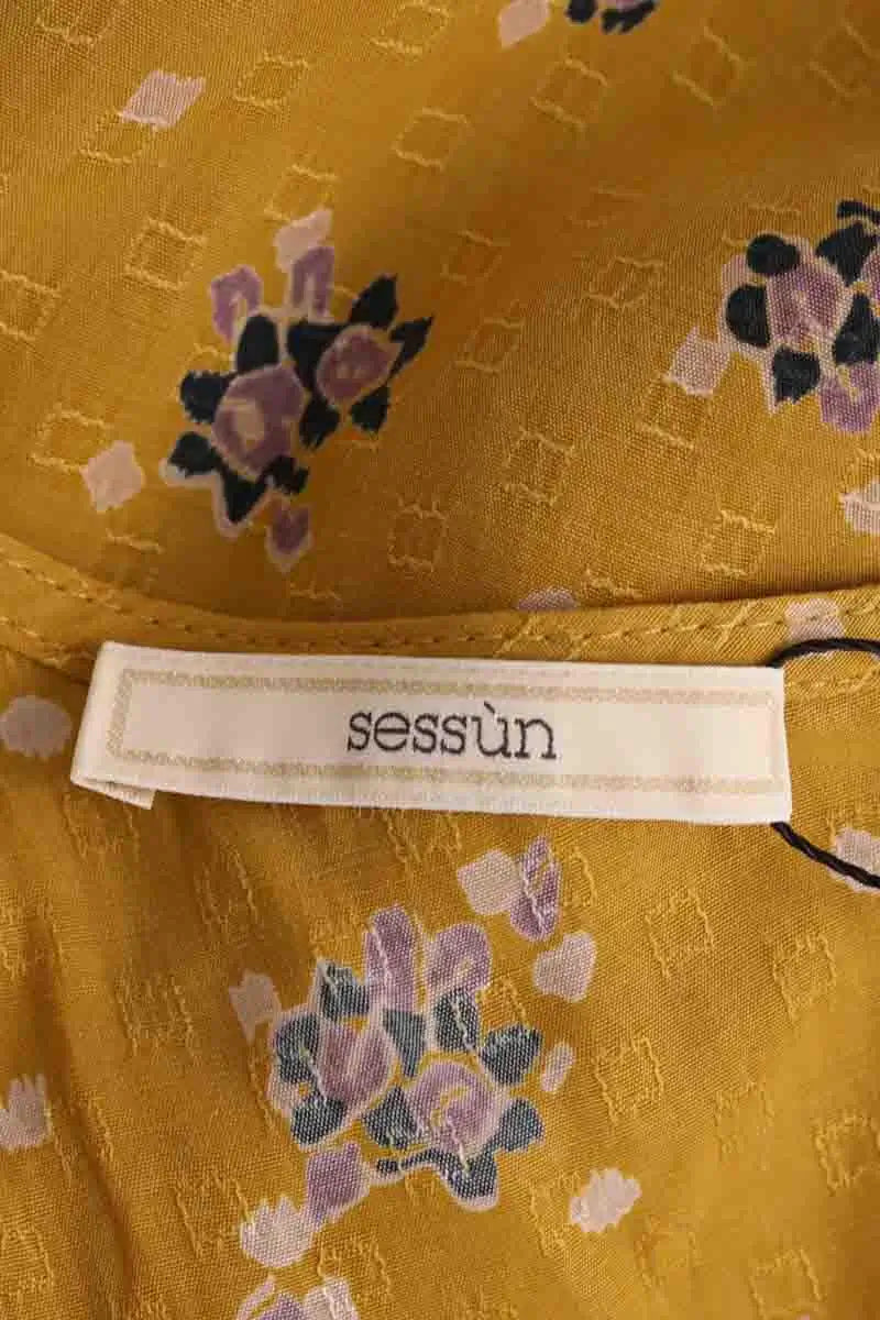 Robe Sessun Camel en Coton