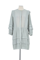 Robe Sessun Gris en Viscose, taille M - Seconde Main