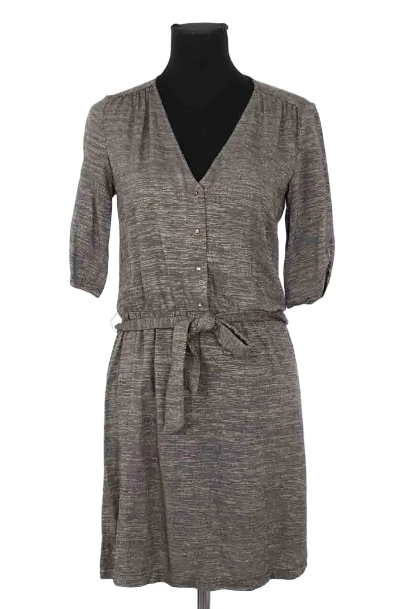 Robe Sessun Gris en Viscose, taille XS - Seconde Main