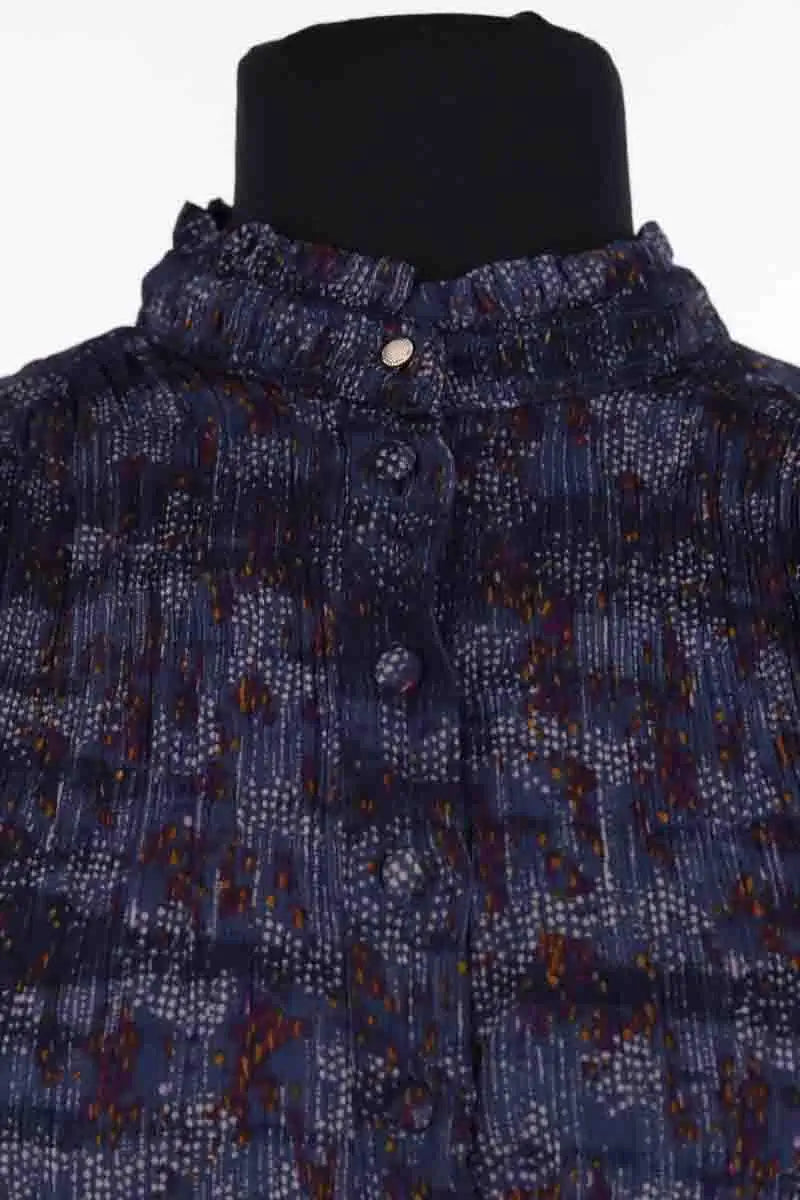 Robe Sessun Lane sao Bleu en Viscose