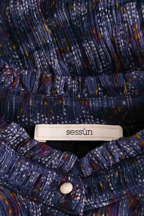 Robe Sessun Lane sao Bleu en Viscose