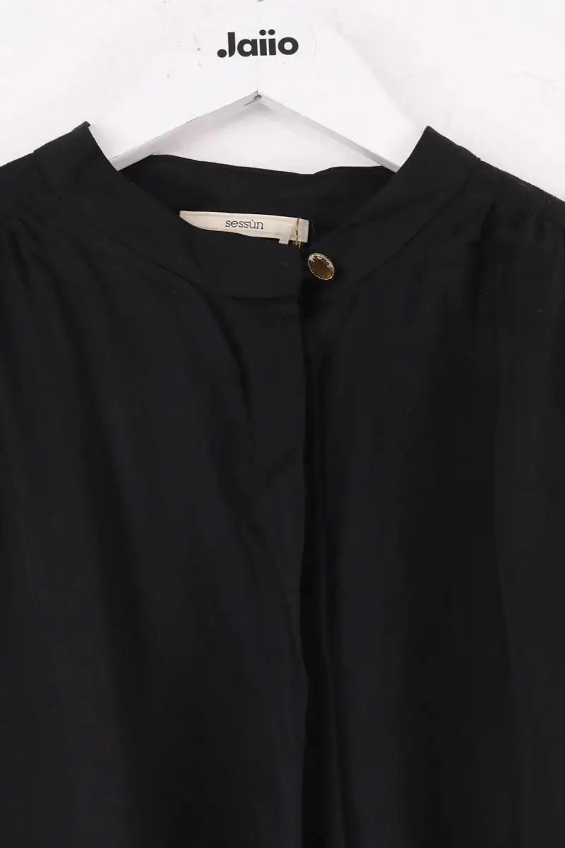 Robe Sessun Loveleen Noir en Synthétique