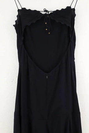 Robe Sessun Marine en Soie