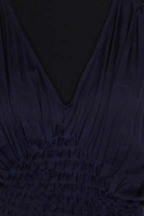 Robe Sessun Marine en Synthétique