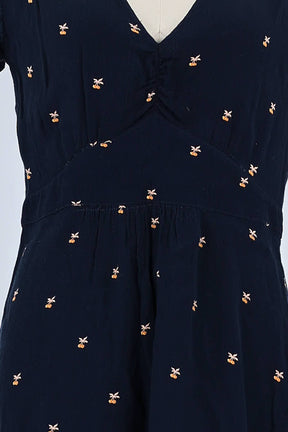 Robe Sessun Marine en Viscose