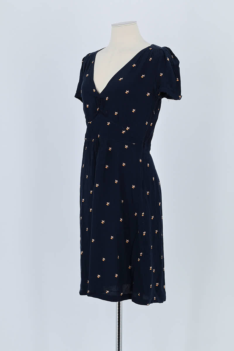 Robe Sessun Marine en Viscose