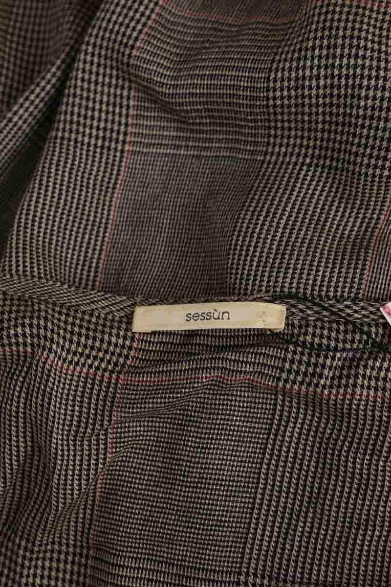 Robe Sessun Marron en Synthétique