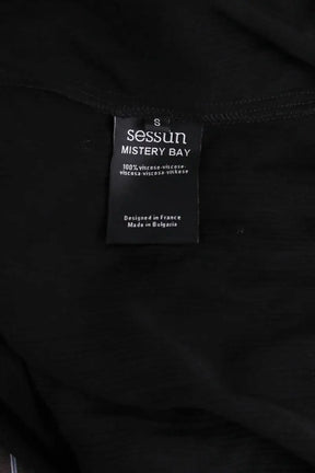 Robe Sessun Mistery Bay Noir en Viscose