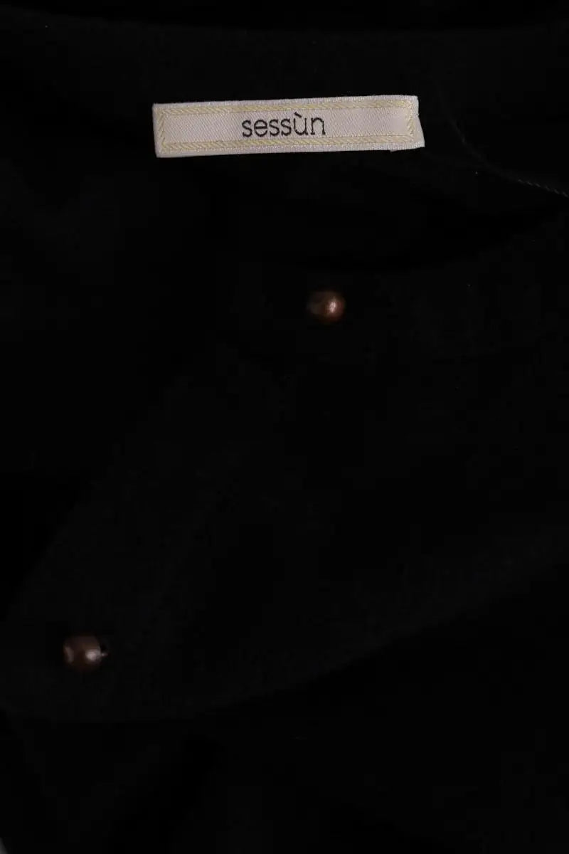 Robe Sessun Noir en Laine