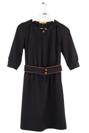 Robe Sessun Noir en Laine, taille XS - Seconde Main