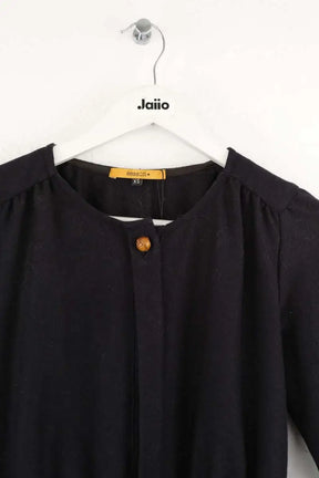 Robe Sessun Noir en Laine