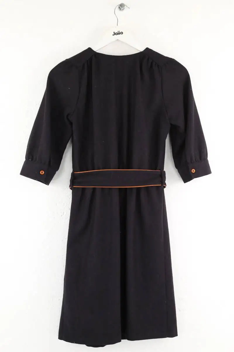 Robe Sessun Noir en Laine