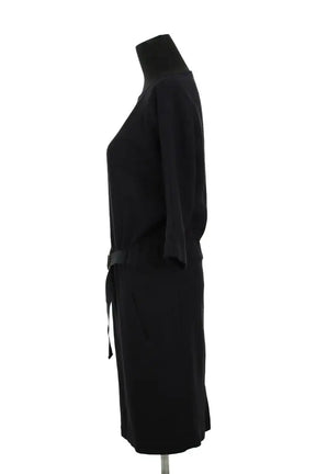 Robe Sessun Noir en Polyester