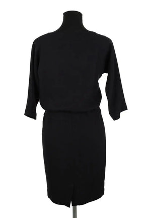 Robe Sessun Noir en Polyester