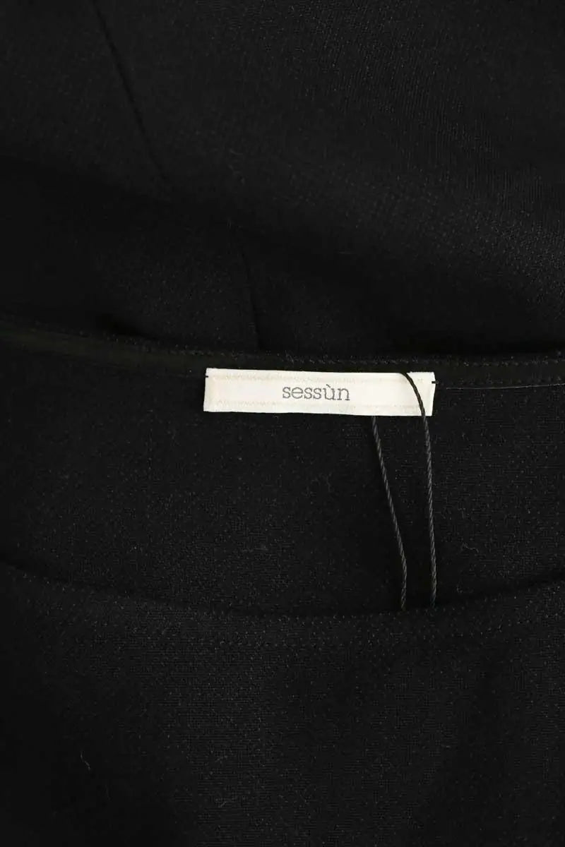 Robe Sessun Noir en Polyester