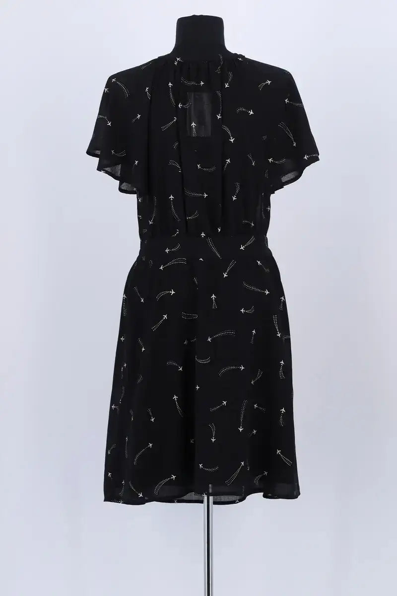 Robe Sessun Noir en Synthétique