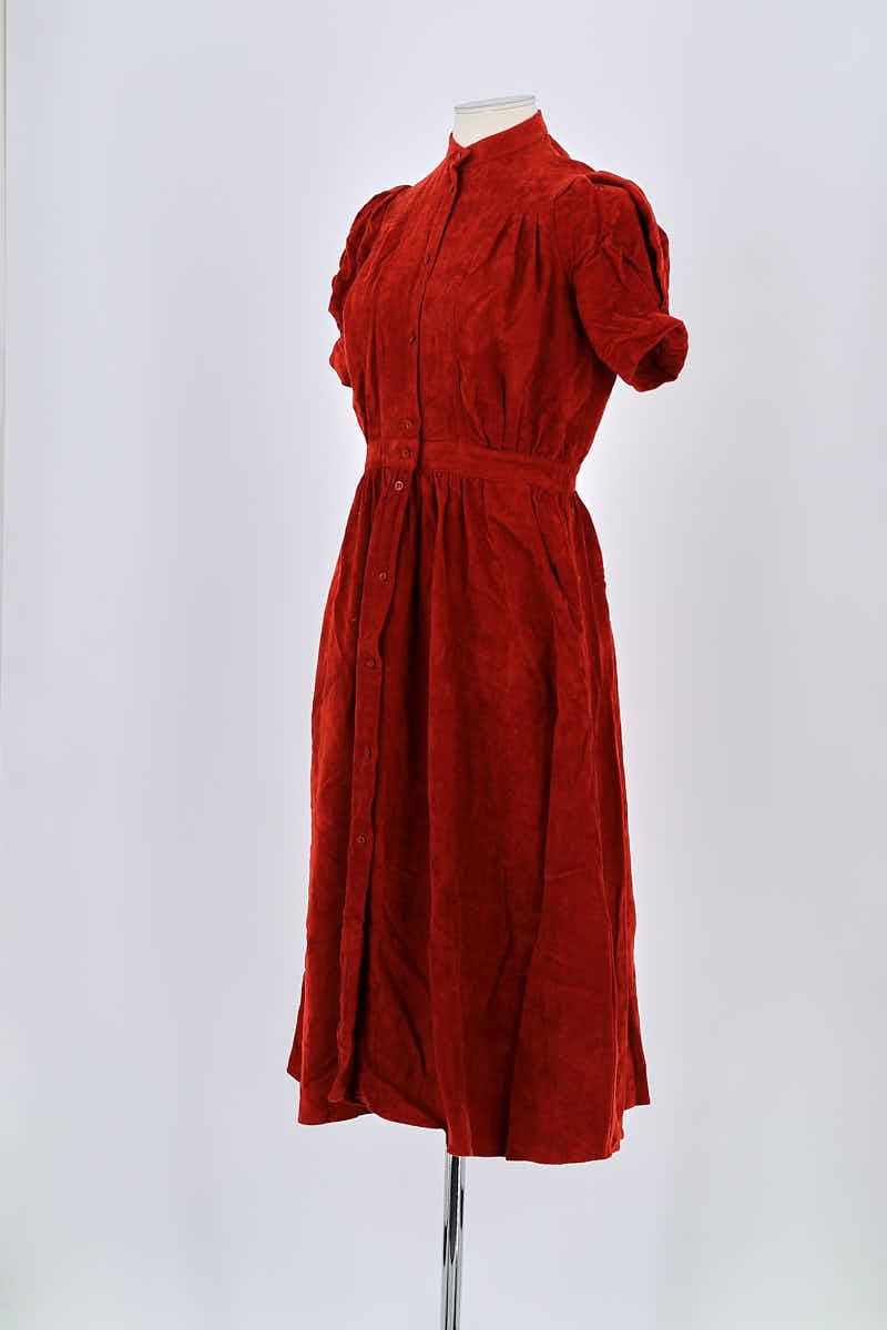 Robe Sessun Rouge en Coton