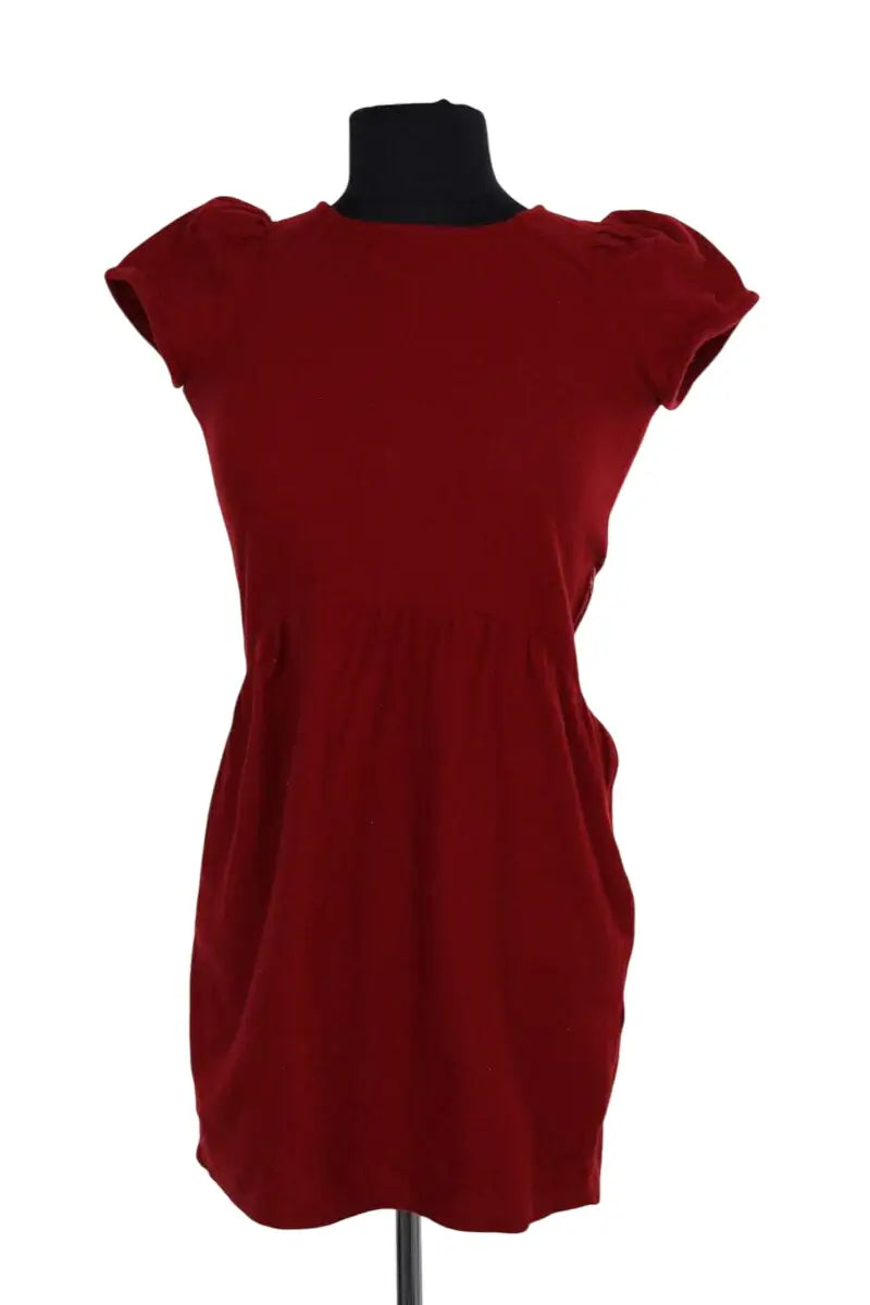 Robe Sessun Rouge en Laine, taille S - Seconde Main