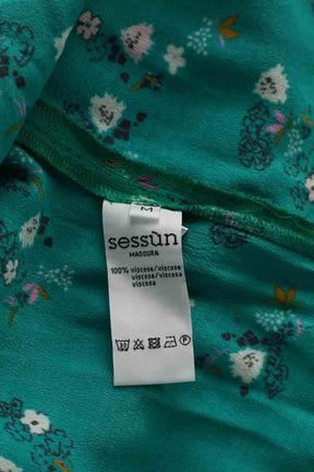 Robe Sessun Vert en Viscose
