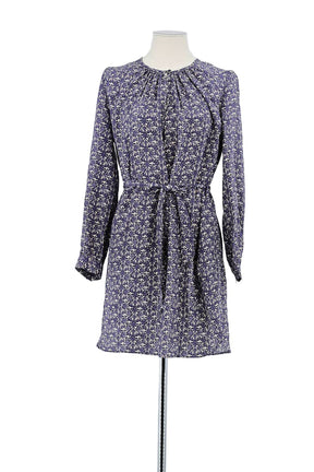 Robe Sessun Violet en Soie, taille XS - Seconde Main